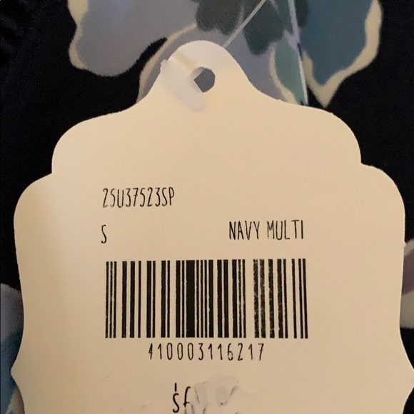 Altar’d State Navy Swing Dress with Floral Pattern - Picture 8 of 8